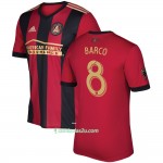 Camisolas de Futebol Atlanta United Ezequiel Barco Equipamento Principal 2017/18 Manga Curta